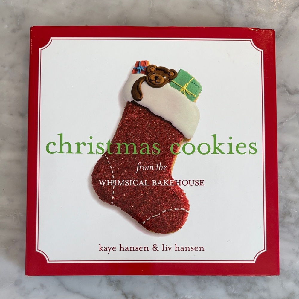 NWT Christmas Cookies Book by Whimsical Bakehouse